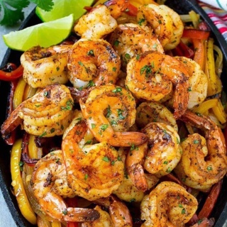 Shrimp Fajitas